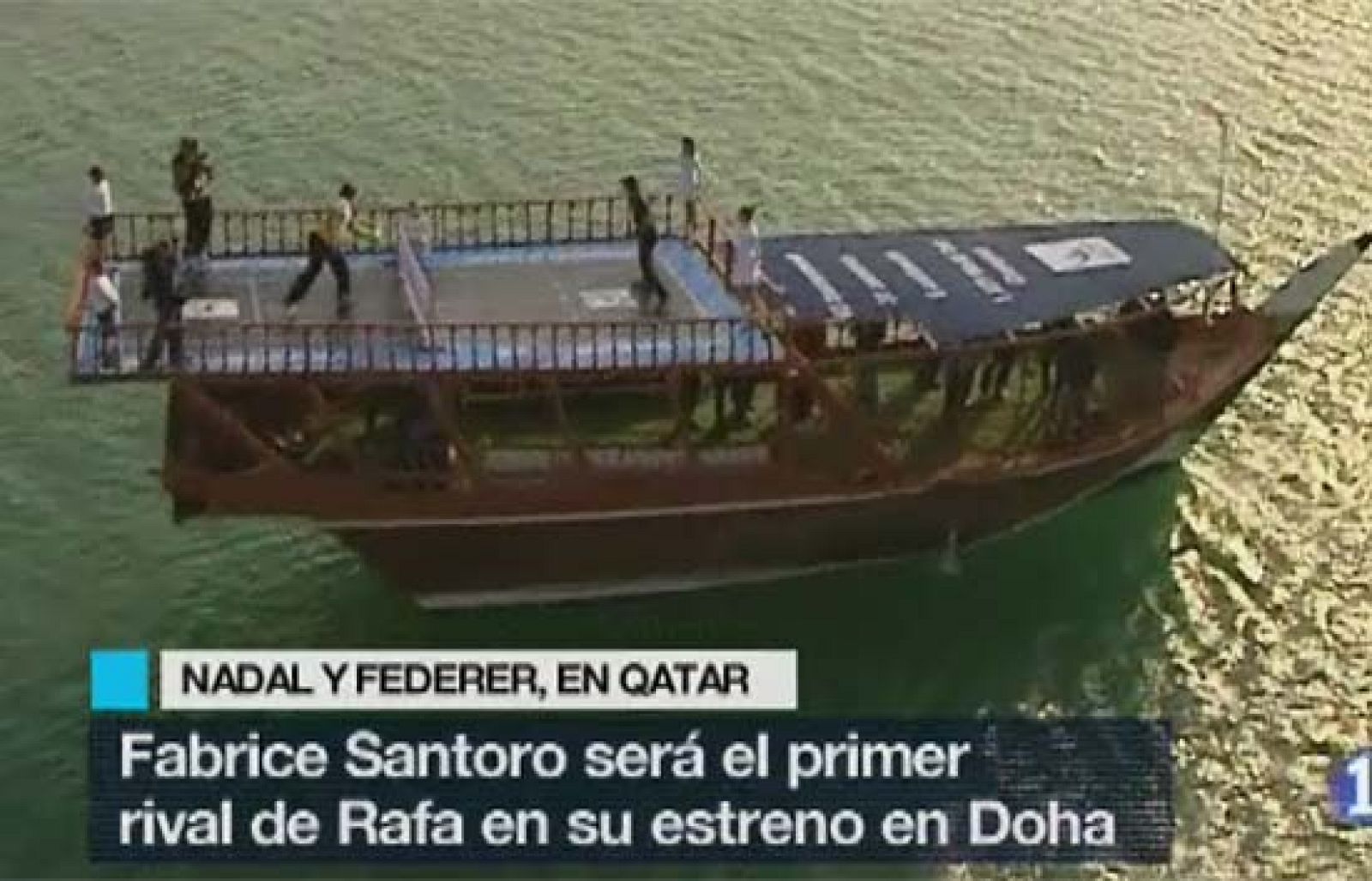 Mini-tenis entre Nadal y Federer | Ver