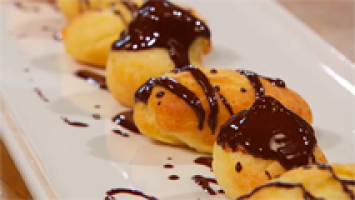 RTVE Cocina - Receta de lionesas con crema de naranja