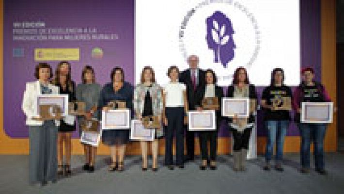 Telediario 1 - La mujeres cobran protagonismo como emprendedoras en el mundo rural