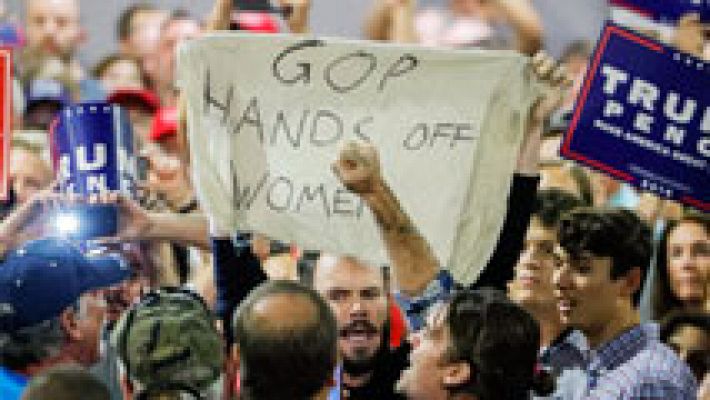 Telediario 1 - Dos nuevas denuncias acusan a Trump de abuso a mujeres