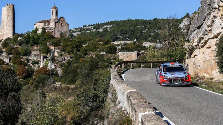 Telediario 1 - La seguridad en el rally de Catalunya