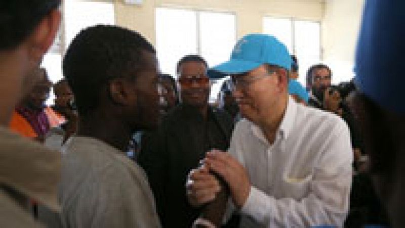 El secretario general de la ONU, decepcionado por la respuesta internacional a la crisis humanitaria en Haiti