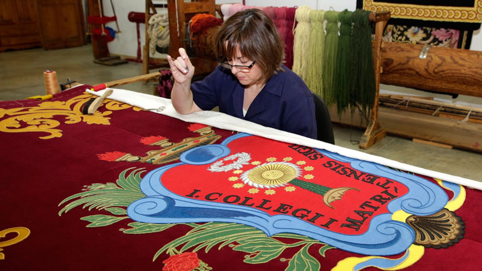 La Real Fábrica de Tapices de Madrid vive momentos de esplendor