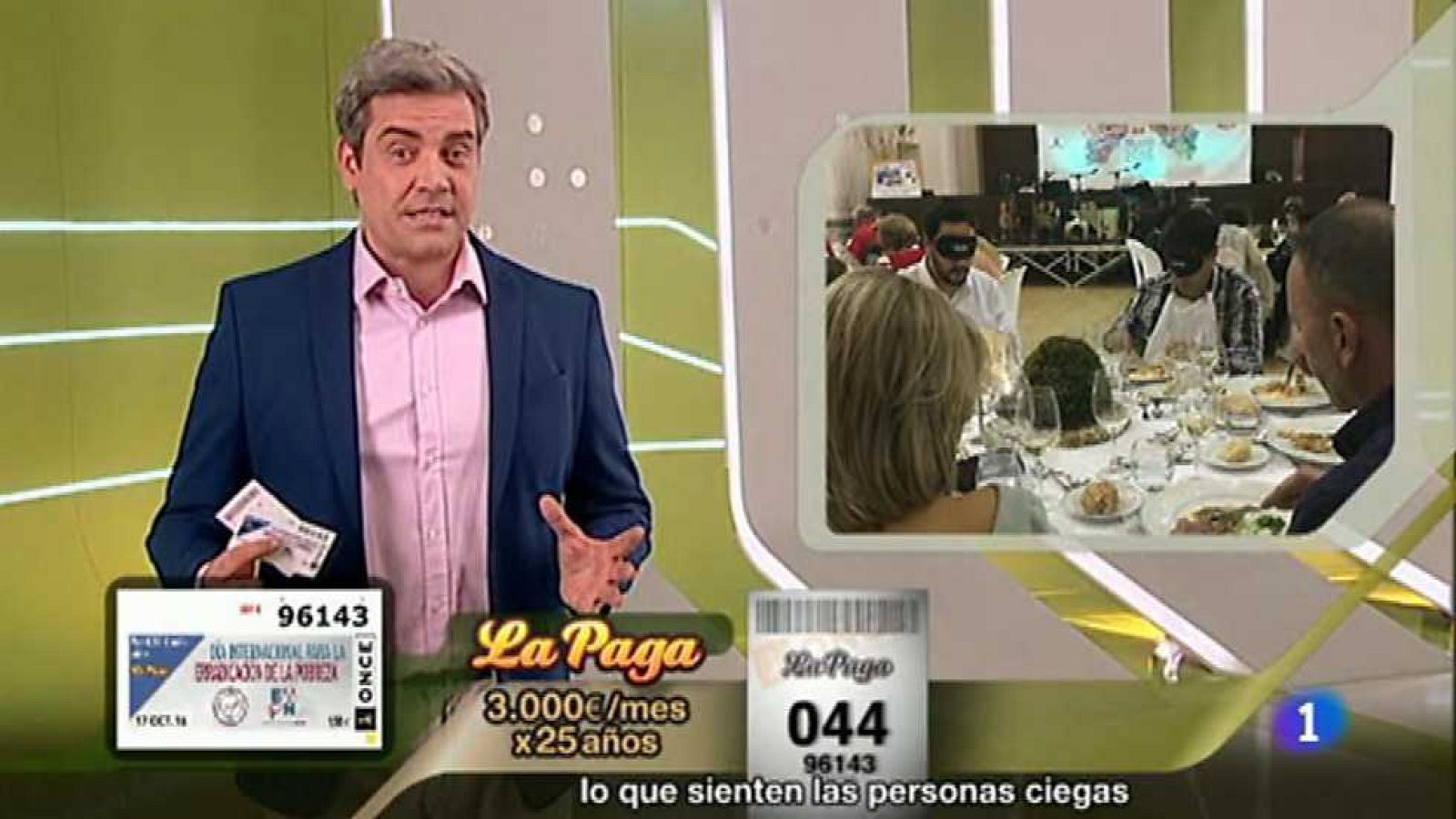 Sorteo ONCE - 17/10/16 - ver ahora