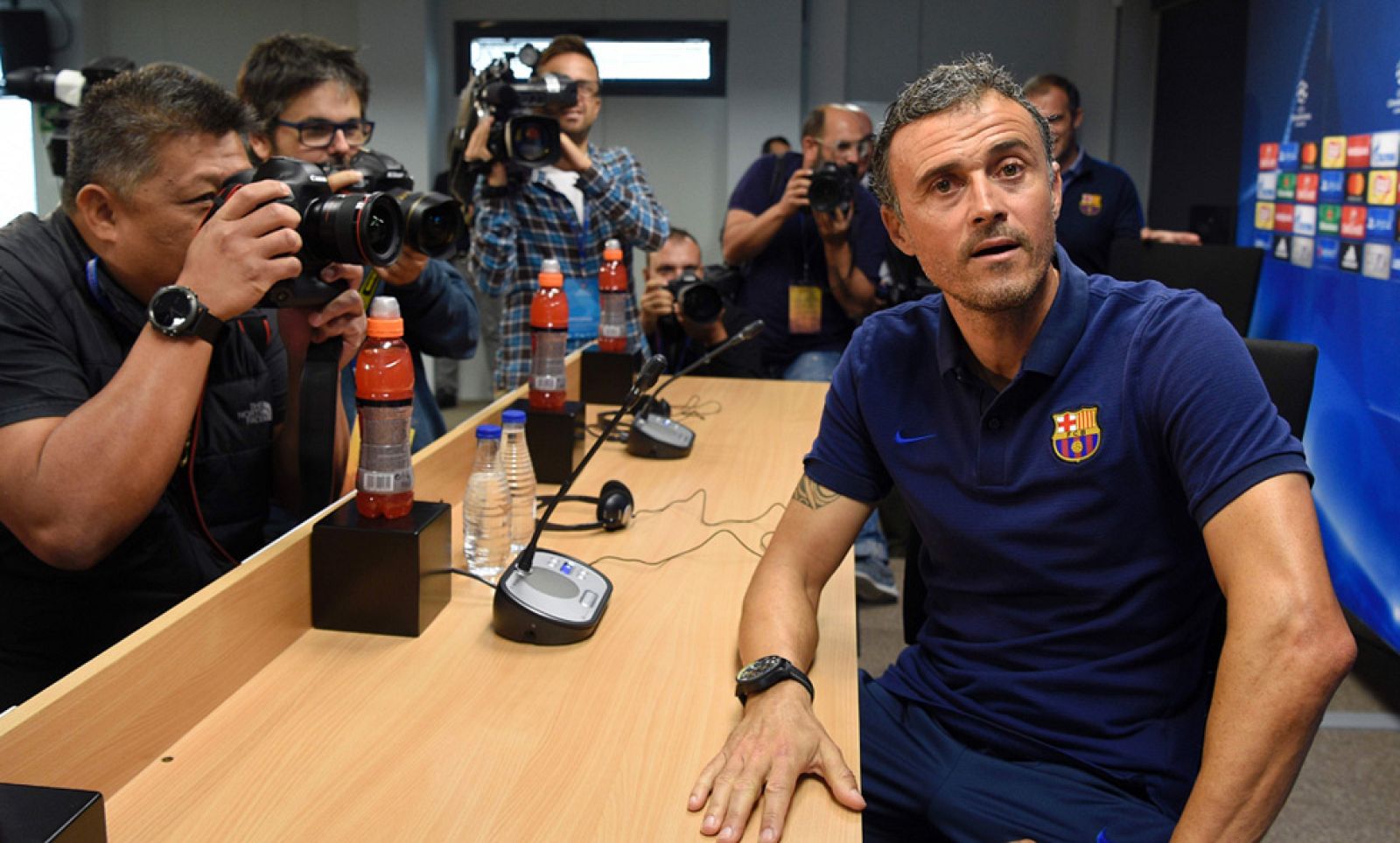 Luis Enrique, ante el City de Guardiola: "No es un partido entrenadores" | Ver