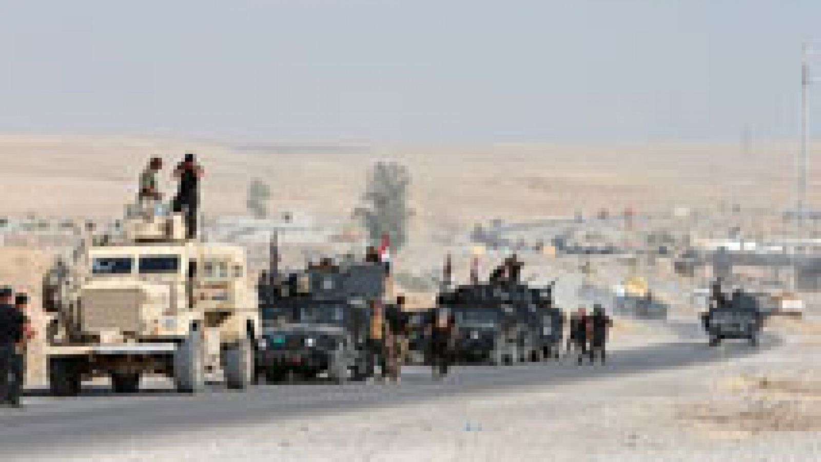 Telediario 1: La reconquista de Mosul al EI llega a su tercer día con un avance ralentizado de la coalición | RTVE Play