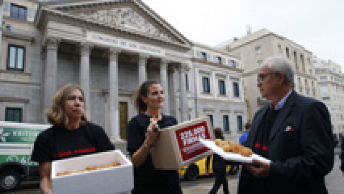 Presentan en el Congreso una petición para pedir que se modifique la ley de seguridad alimentaria