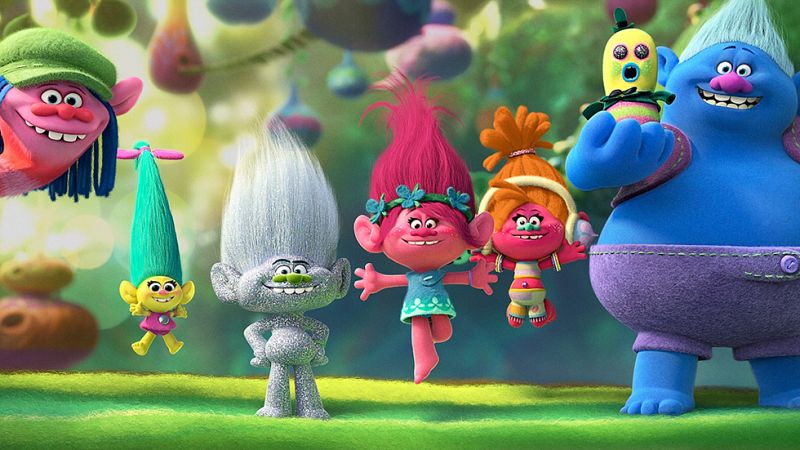 Canta 'Can't stop the feeling' de Justin Timberlake con los personajes de 'Trolls'