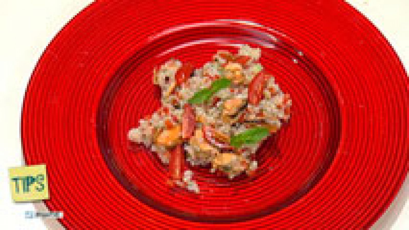  TIPS- Cocina - Ensalada de quinoa con mejillones al romero