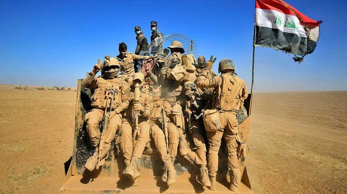 Telediario 1 - La ofensiva para recuperar Mosul, en Irak, cada vez más cerca de dar con el líder del Daesh