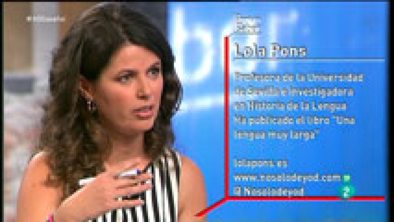 La aventura del Saber: Taller de Español. Lola Pons | RTVE Play