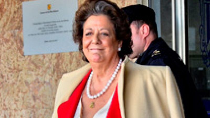 El Supremo cita a declarar a Rita Barberá el 21 de noviembre como imputada por supuesto blanqueo
