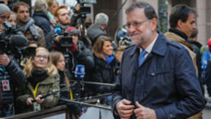 Rajoy asegura que las decisiones sobre España las tendrán que tomar los 350 diputados del Congreso