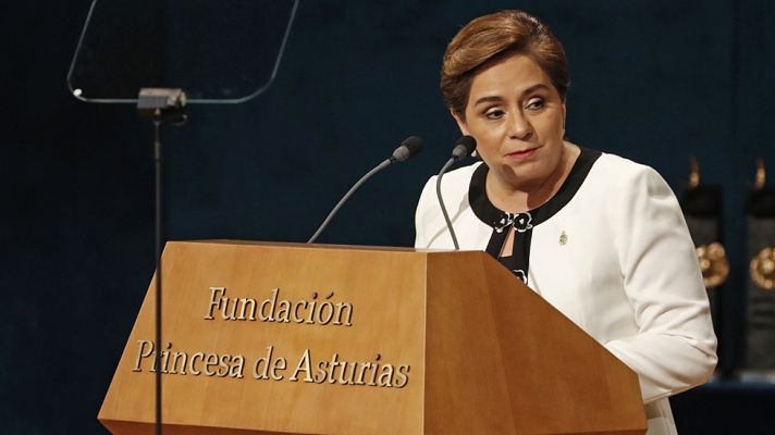 Premios Princesa de Asturias - Discurso íntegro de Patricia Espinosa por el Premio Princesa de Asturias de Cooperación