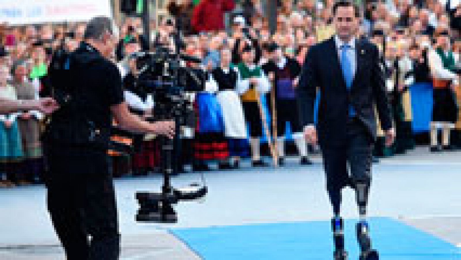 Telediario 1: Hugh Herr: "Las discapacidades terminarán por la mecánica" | RTVE Play