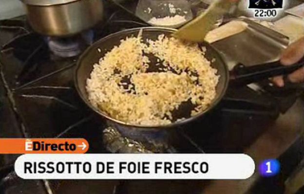 RTVE Cocina - Risotto de foie fresco