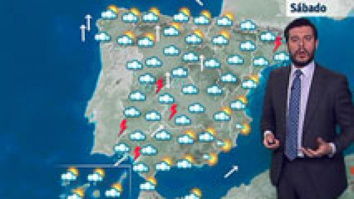 Lluvias generalizadas en toda España
