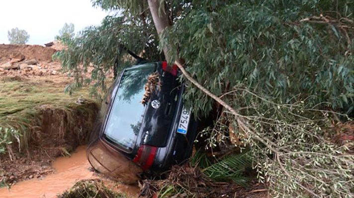 Telediario 1 - Fallece al intentar atravesar un arroyo
