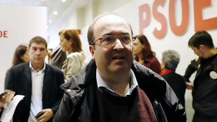 Telediario 1 - Iceta pide que la gestión de la abstención socialista sea "sensible e inteligente" con el PSC