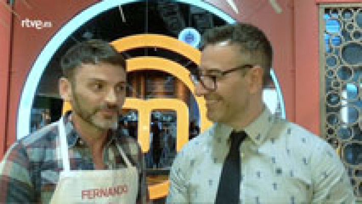 MasterChef Celebrity - Abel Arana pone a prueba a Fernando Tejero