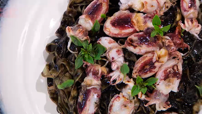 RTVE Cocina - Receta de pasta al nero di sepia