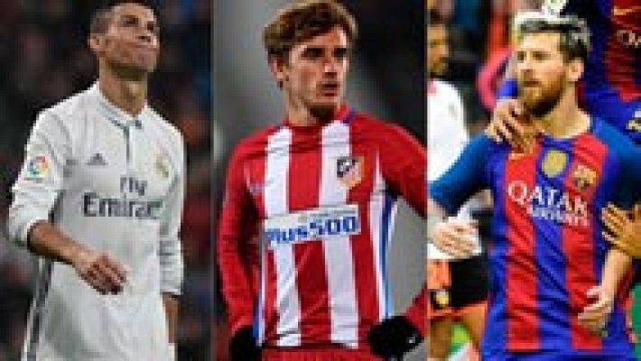 Telediario 1 - La Liga aporta 13 candidatos de los 30 seleccionados para el Balón de Oro