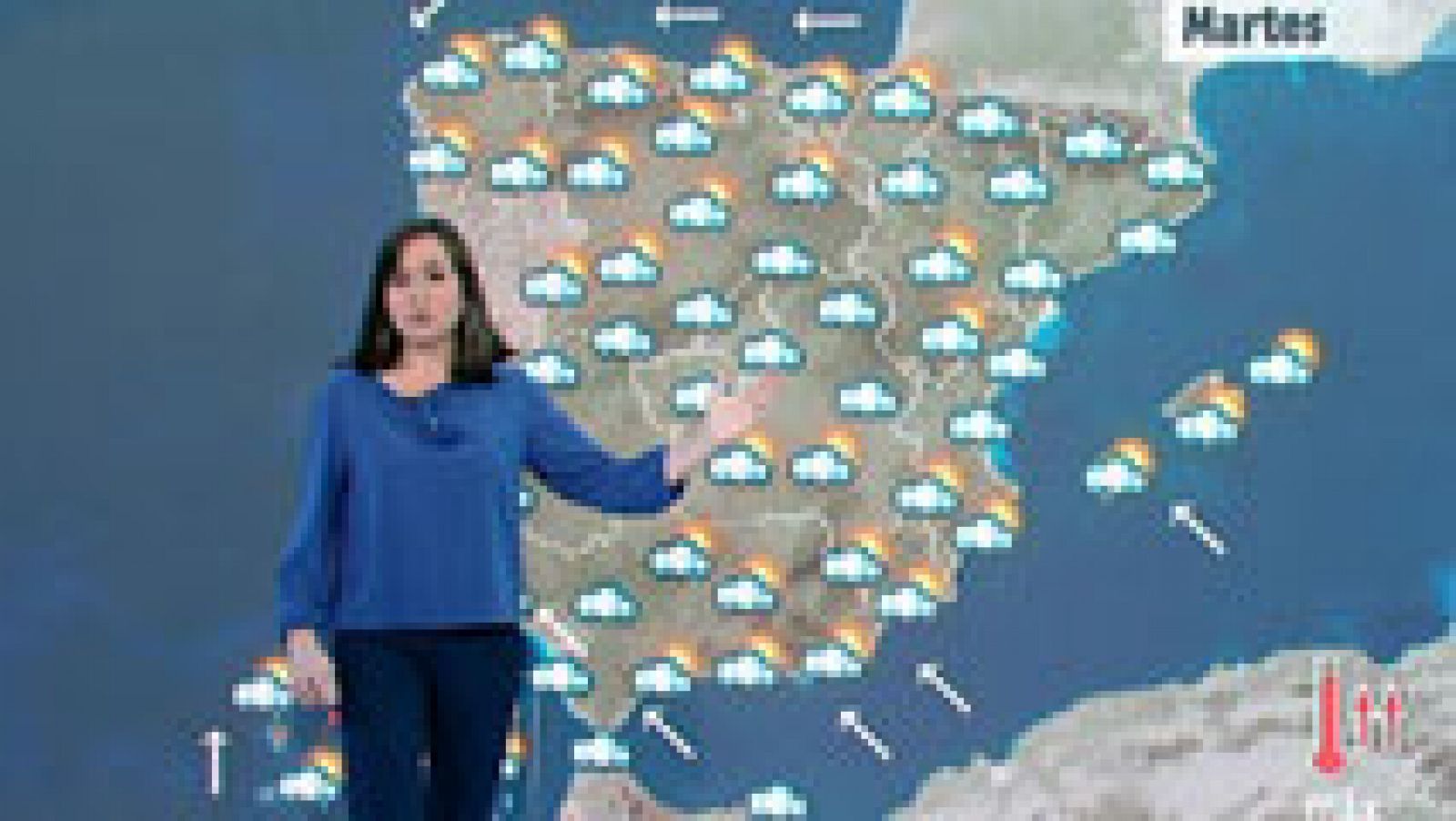 El tiempo: Lluvias fuertes en Canarias y moderadas en muchas áreas de la península | RTVE Play