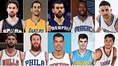 La NBA de los diez españoles