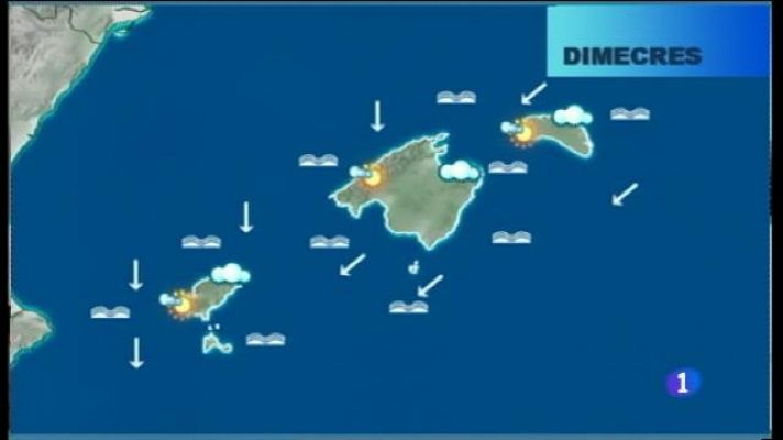 Informatiu Balear - El temps a les Illes Balears - 25/10/16