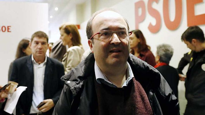 Telediario 1 - Unos 15 diputados, incluidos el PSC, se plantean romper la disciplina de voto