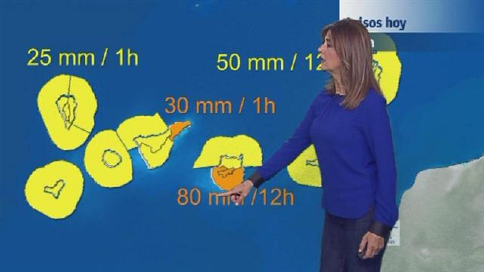 El tiempo en Canarias - 25/10/2016