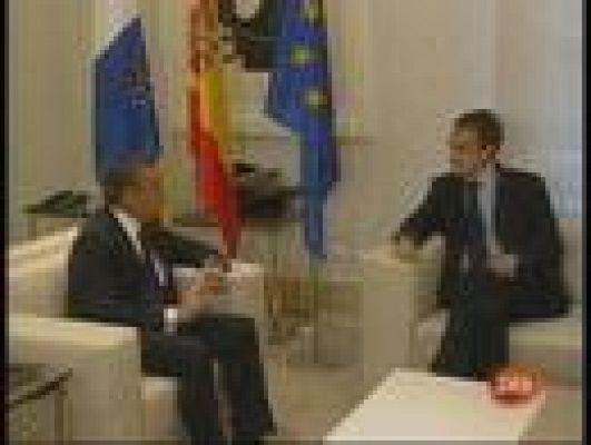  - Zapatero recibe a Paulino Rivero