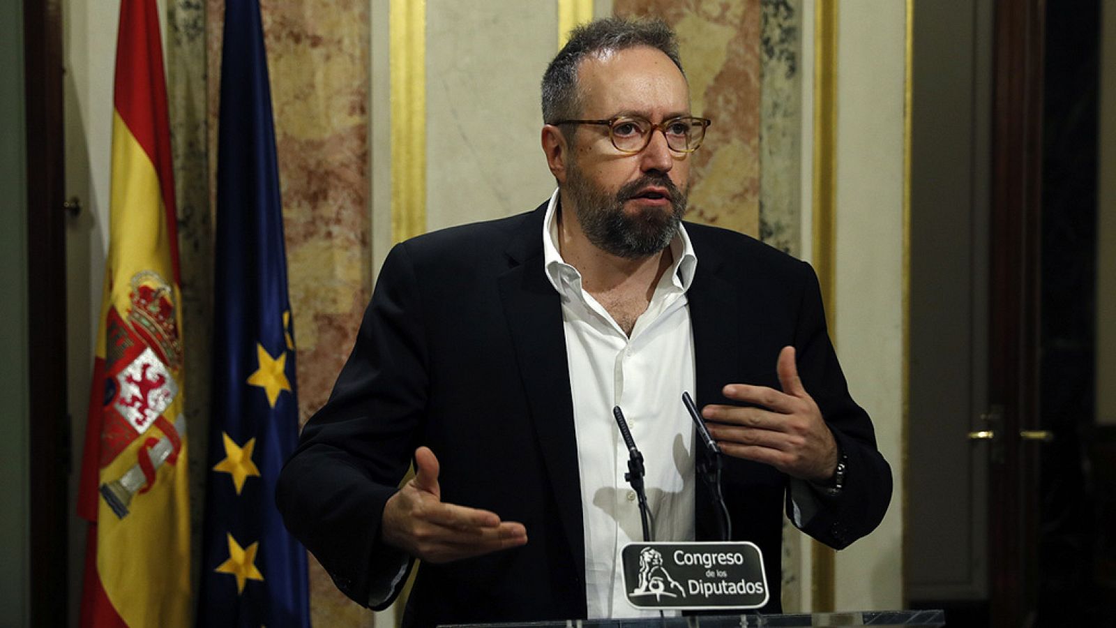 Especiales informativos: Girauta califica del discurso de Rajoy de "correcto" aunque también de "conformista" | RTVE Play