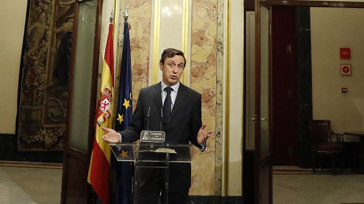 El PP lamenta que haya grupos que "no se sientan  concernidos" por la llamada a la responsabilidad de Rajoy