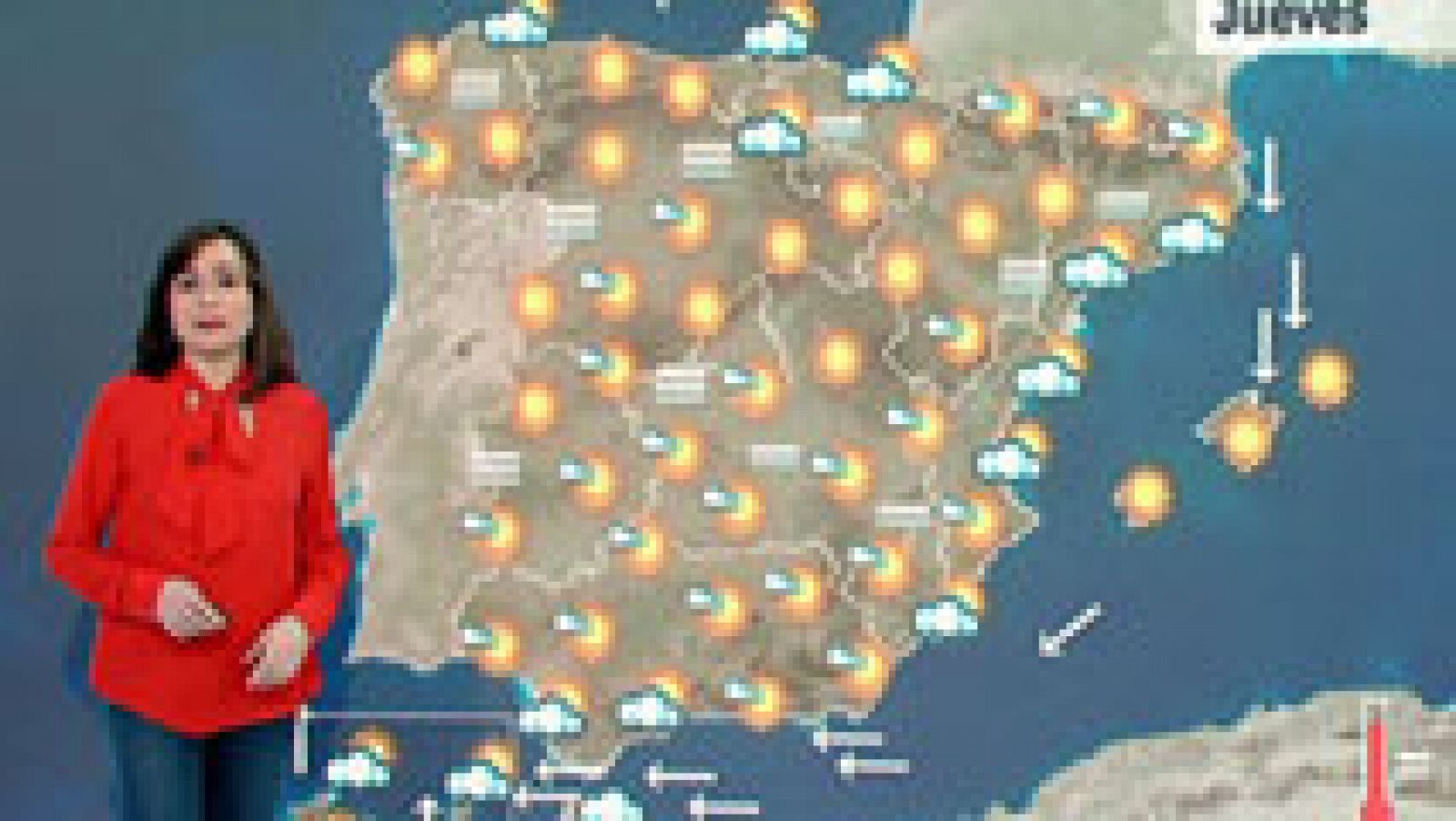 El tiempo: Lluvias localmente fuertes en el sur de Canarias y temperaturas sin cambios | RTVE Play
