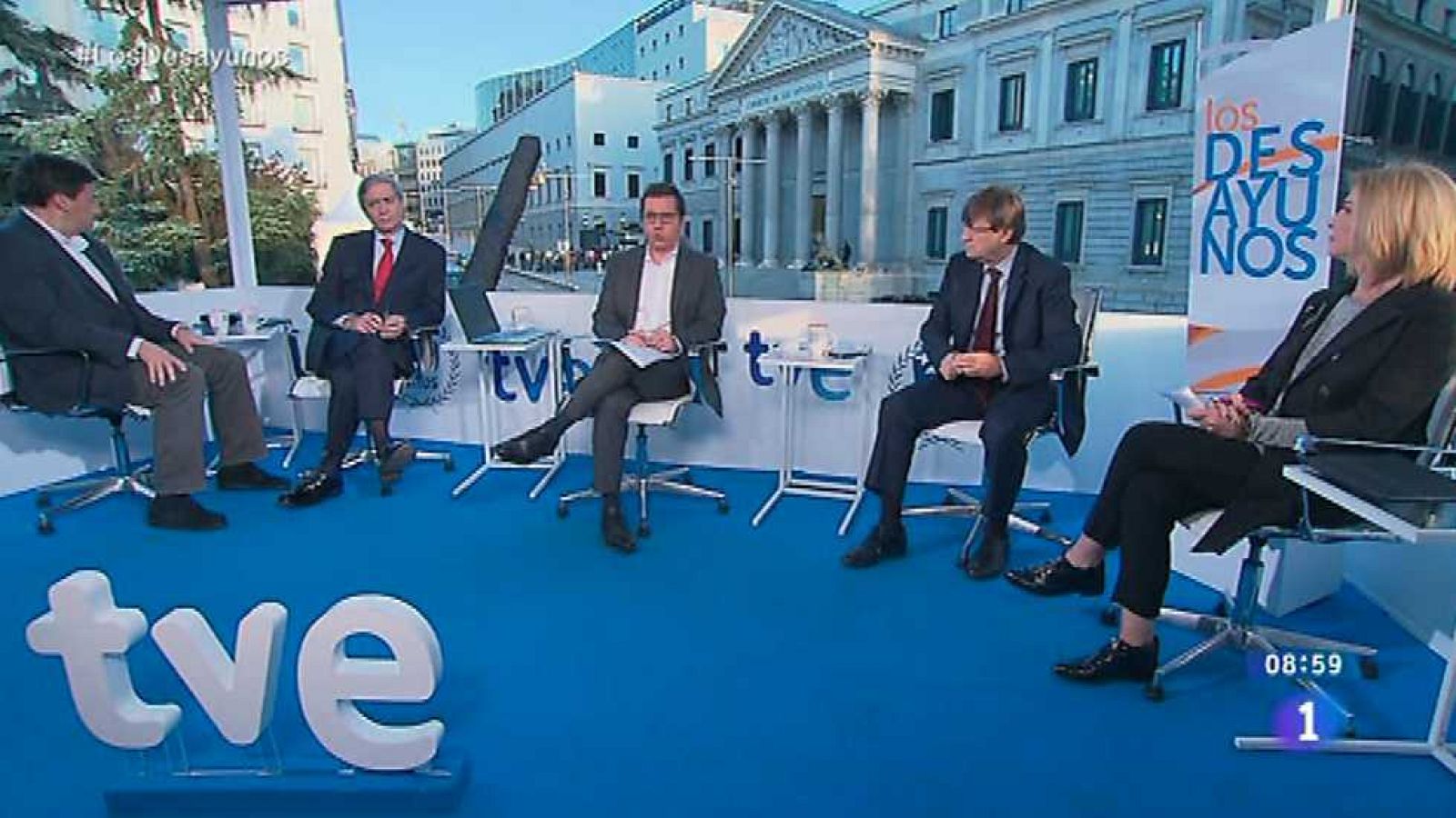 Los desayunos de TVE - Sesión investidura de Mariano Rajoy - ver ahora