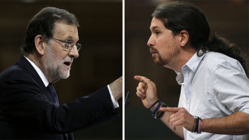 Rajoy a Iglesias: "En Twitter voy mejorando y con los SMS me manej� peor"