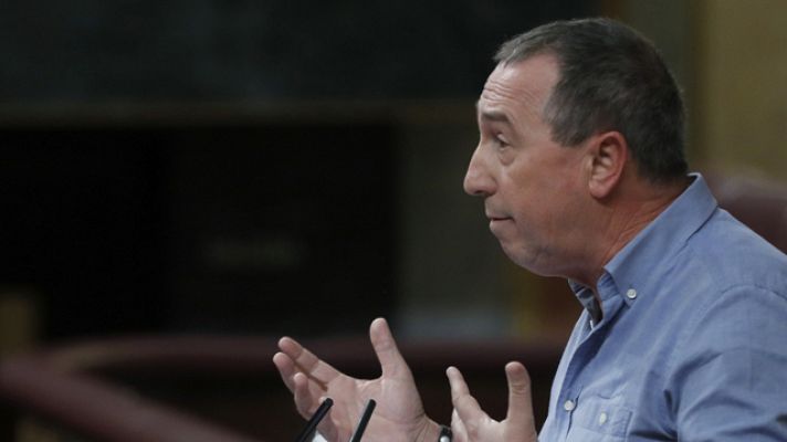 Especiales informativos - Baldoví pide perdón por "no haber podido enviar a Rajoy a la oposición", a quien califica como "el gallego impasible"