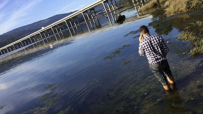 Telediario 1 - La Guardia Civil analiza el móvil de Diana Quer en busca de alguna pista