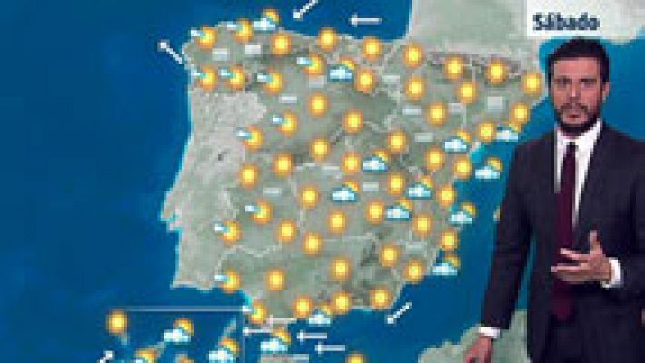 Despejado en la península y Baleares y temperaturas altas en el noroeste