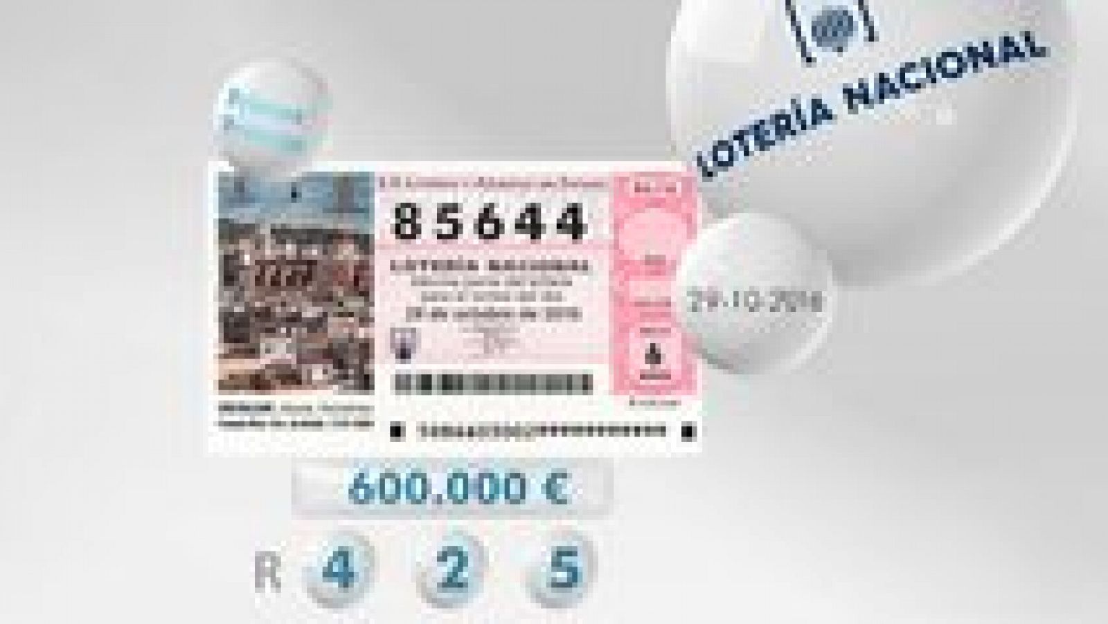 Loterías: Sorteos Loteria Viajera - 29/10/16 | RTVE Play