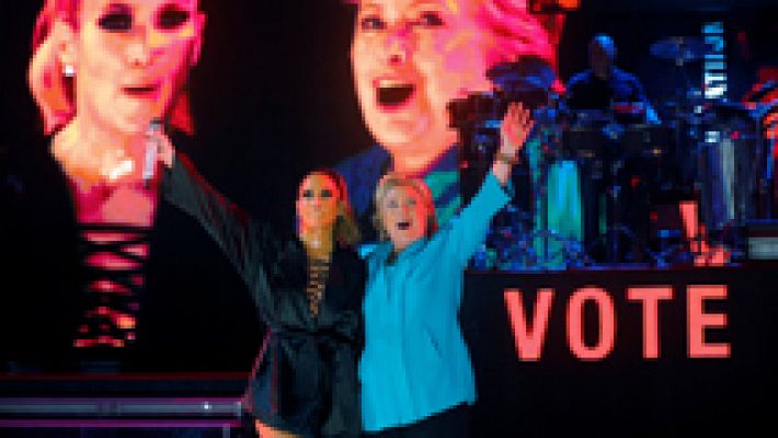 Telediario 1 - Clinton y Trump juegan sus últimas bazas