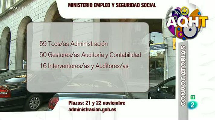 Aquí hay trabajo - 125 puestos en la SS, empleo en Ceuta y 8 bolsas de trabajo