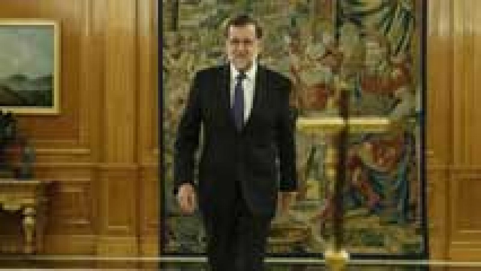 Telediario 1: Mariano Rajoy jura ante el rey Felipe su cargo de presidente del gobierno | RTVE Play