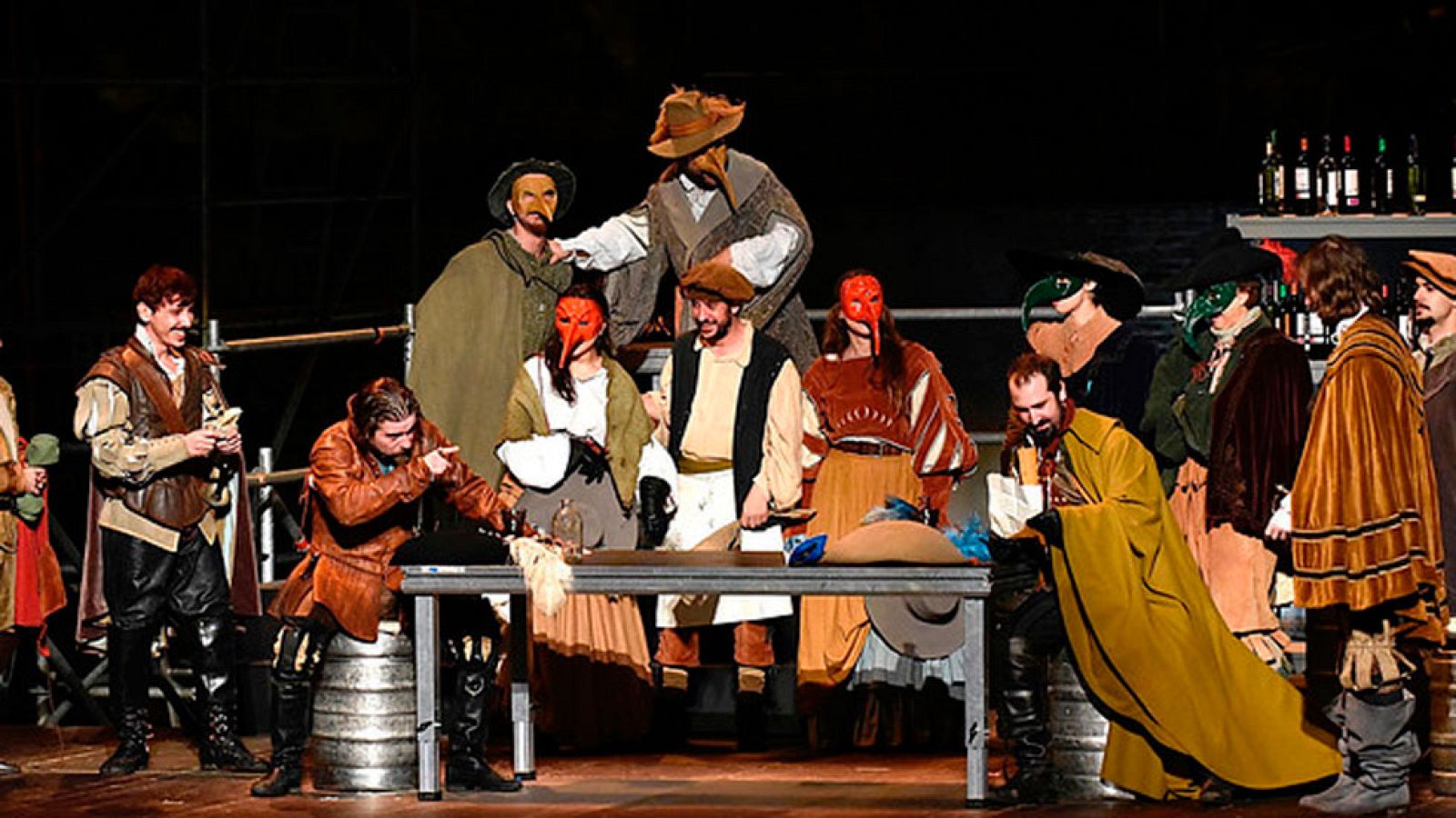 Amor y muerte vuelven a citarse en las celebraciones de Todos los santos porque su acto final se desarrolla en un cementerio