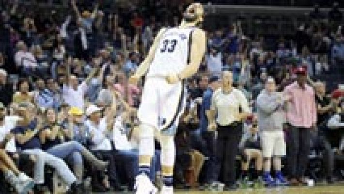 Gran noche para los Gasol en la NBA