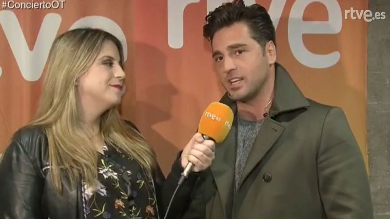 El cantante cntabro nos cuenta en exclusiva que est mejor del pequeo susto que se peg hace unos das y que podr cantar en el concierto de esta noche.