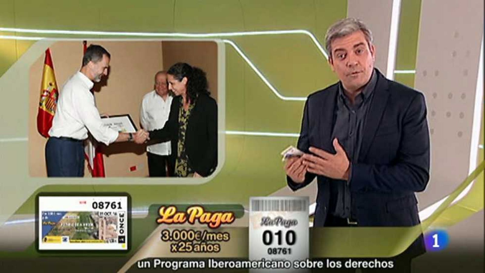 Sorteo ONCE - 31/10/16 - ver ahora