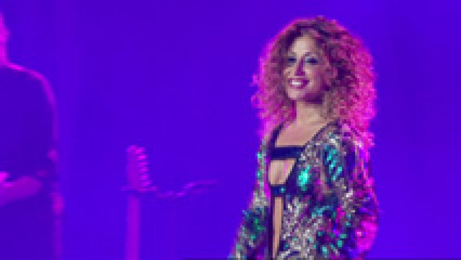 OT. El reencuentro: Verónica canta 'Bésame' en el concierto de OT | RTVE Play