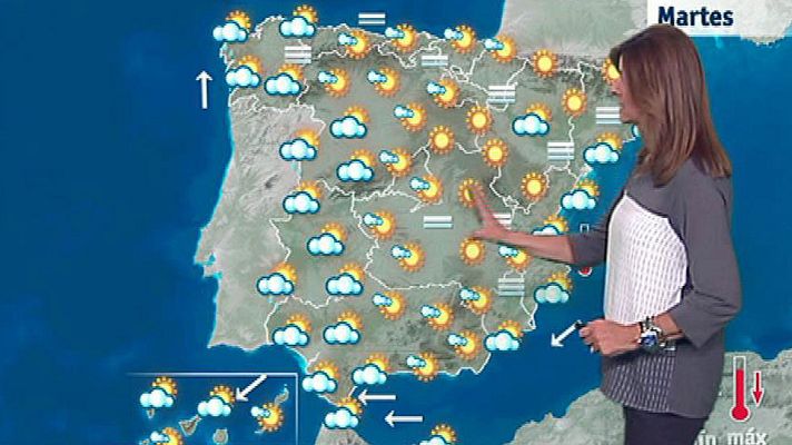 El tiempo - Temperaturas diurnas en descenso en Galicia y en el interior peninsular
